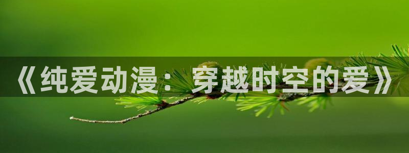 动漫之家一拳超人：《纯爱动漫：穿越时空的爱》